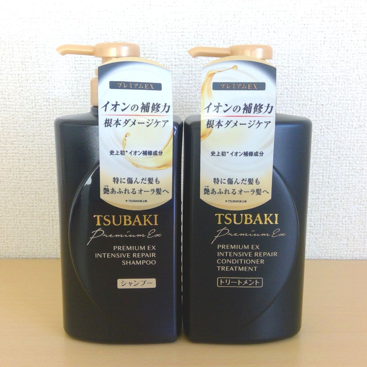 プレミアムEX インテンシブリペア <シャンプー>/コンディショナー<ヘアトリートメント> /TSUBAKI/市販シャンプーを使ったクチコミ(1枚目)