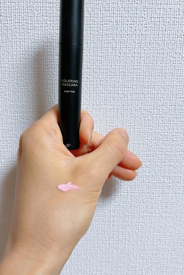 カラーリングマスカラ baby pink cm-04/uneven/マスカラを使ったクチコミ（3枚目）