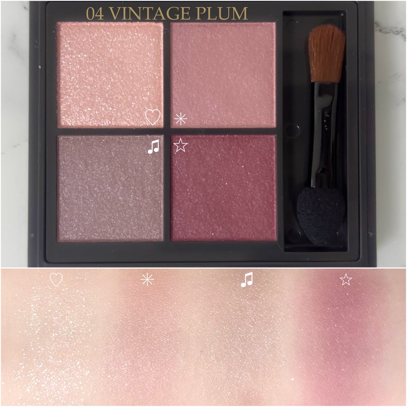 キスミー フェルム スタイリングアイパレット/キスミー フェルム/アイシャドウパレットを使ったクチコミ(2枚目)