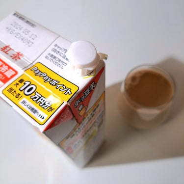 キッコーマン飲料 豆乳飲料 紅茶のクチコミ「【脂質が気になるときのタンパク質補給に買ってみた🫘】

───────────────────.....」（2枚目）