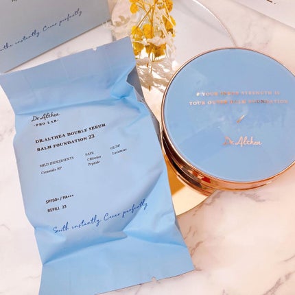 ダブル セラム バーム ファンデーション/Dr.Althea/クリーム・エマルジョンファンデーションを使ったクチコミ(6枚目)