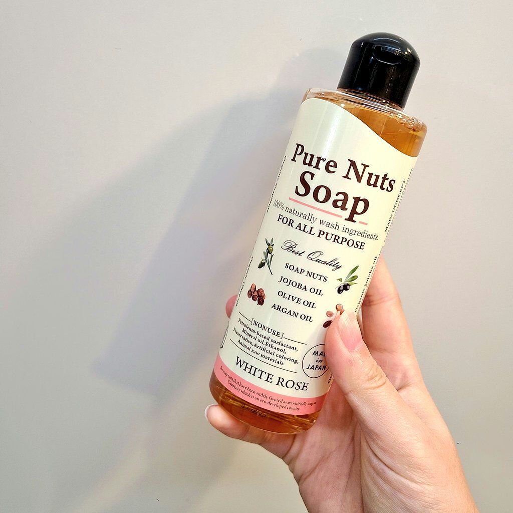 ピュアナッツソープ ホワイトローズの香り/ナチュラセラ/洗顔フォームを使ったクチコミ（1枚目）