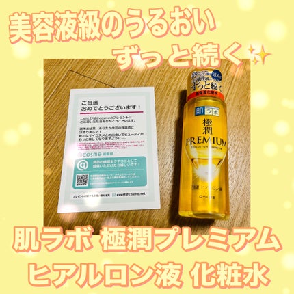 極潤プレミアムヒアルロン液(ハダラボスーパーモイスト化粧水c)/肌ラボ/化粧水を使ったクチコミ(1枚目)