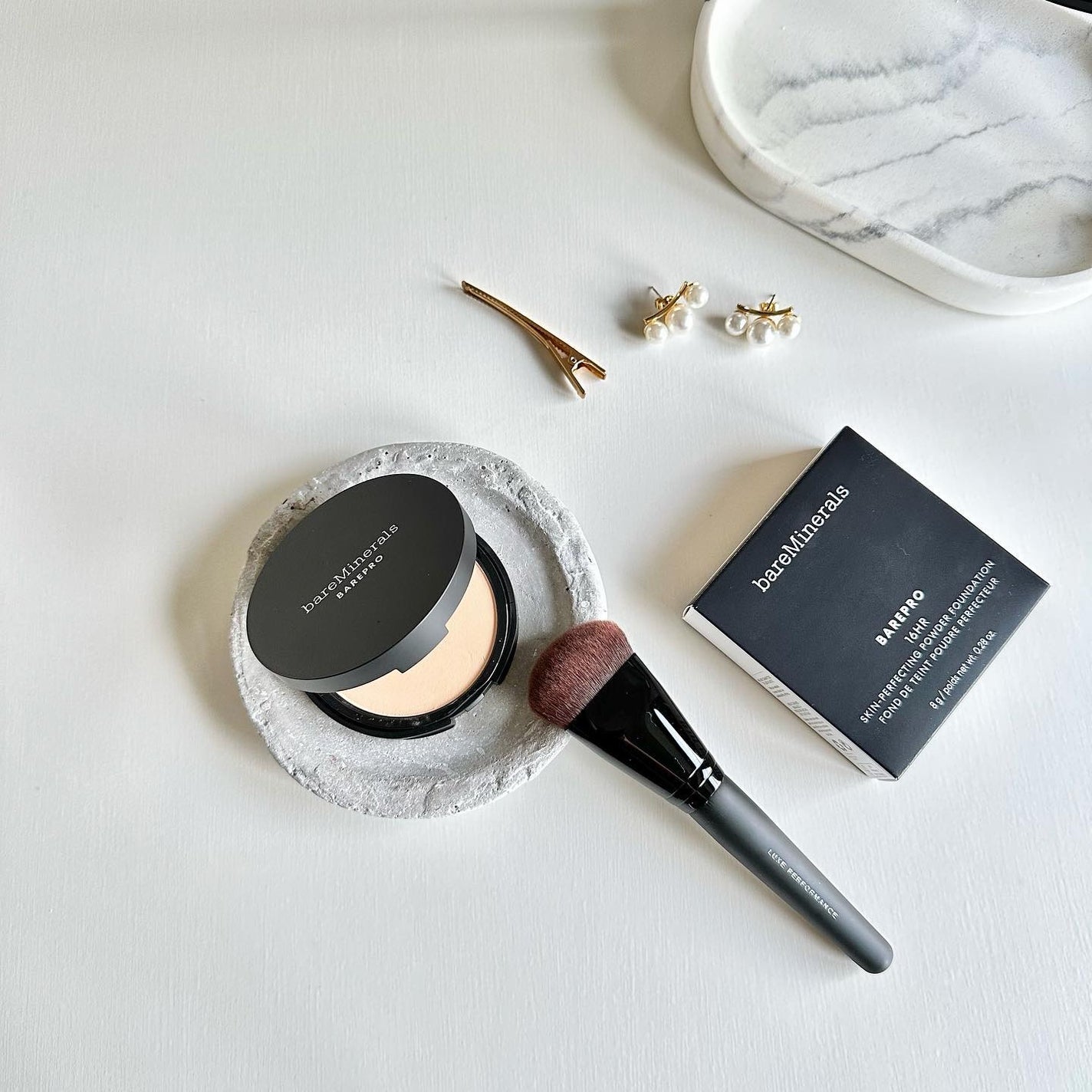 ベアプロ 16HR パウダー ファンデーション/bareMinerals/パウダーファンデーションを使ったクチコミ(7枚目)