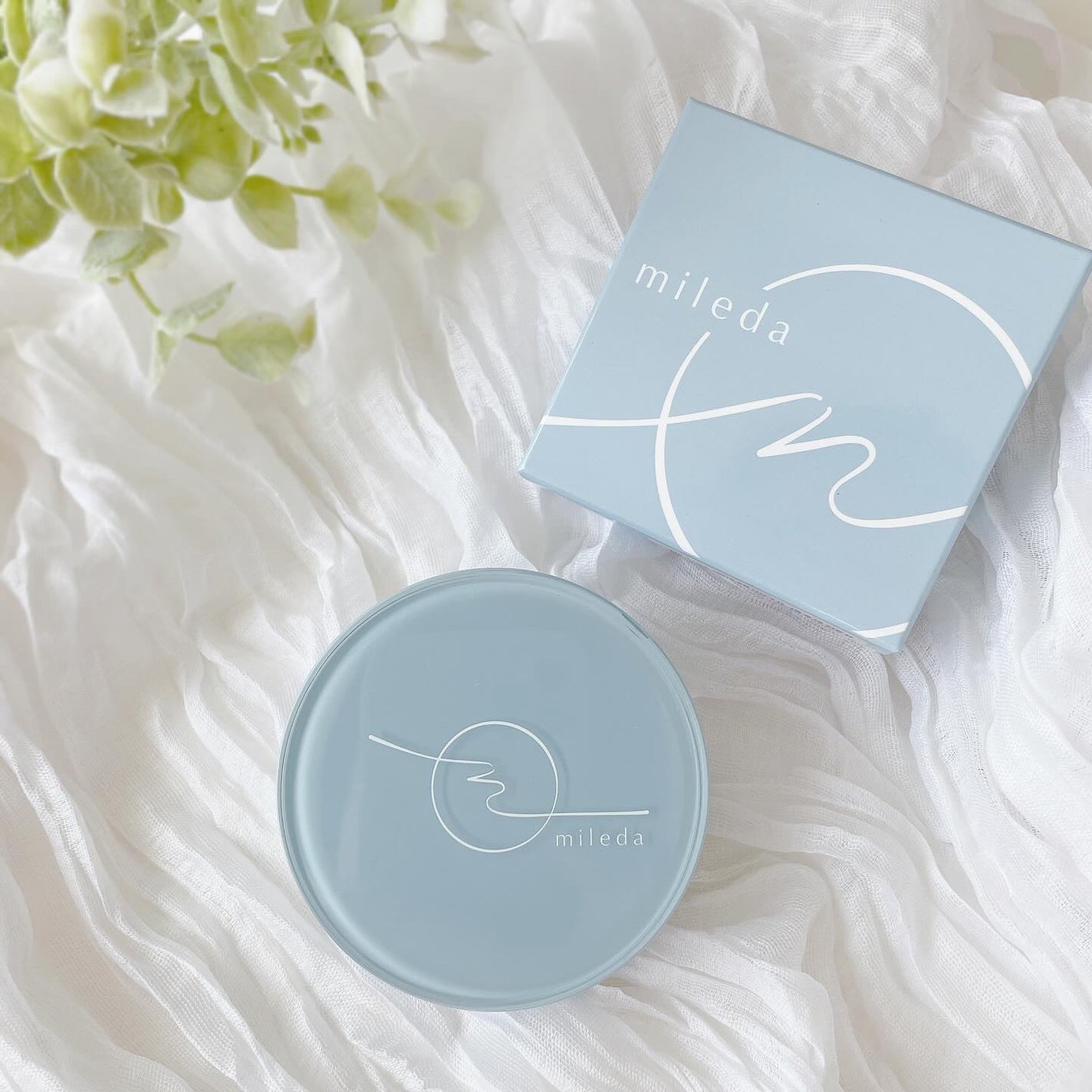 スムースフィットファンデーション/mileda/パウダーファンデーションを使ったクチコミ(1枚目)