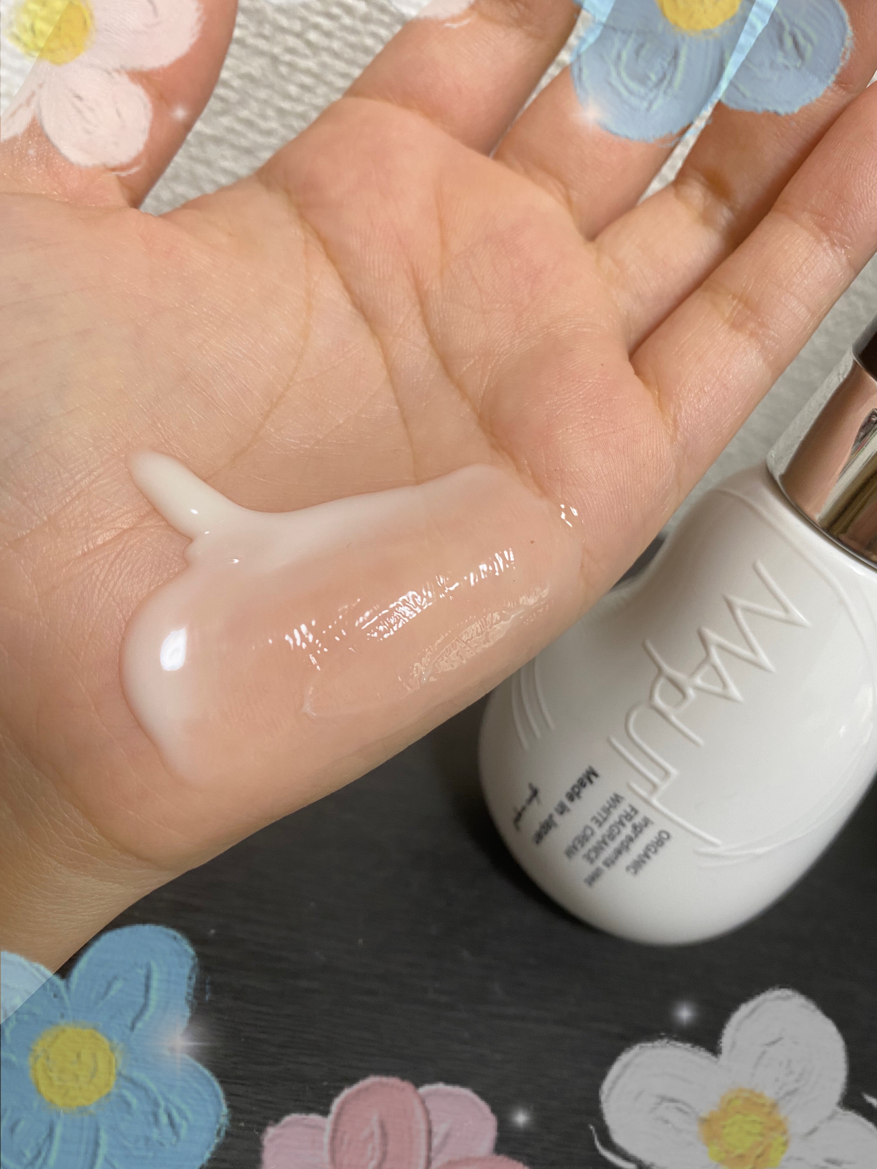 オーガニックフレグランスホワイトクリーム/MAPUTI/デリケートゾーンケアを使ったクチコミ（2枚目）