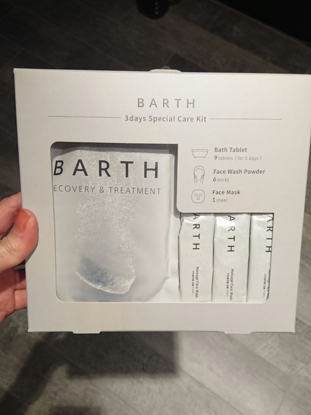 Massage Face Wash 中性重炭酸洗顔パウダー/BARTH/洗顔パウダーを使ったクチコミ（1枚目）