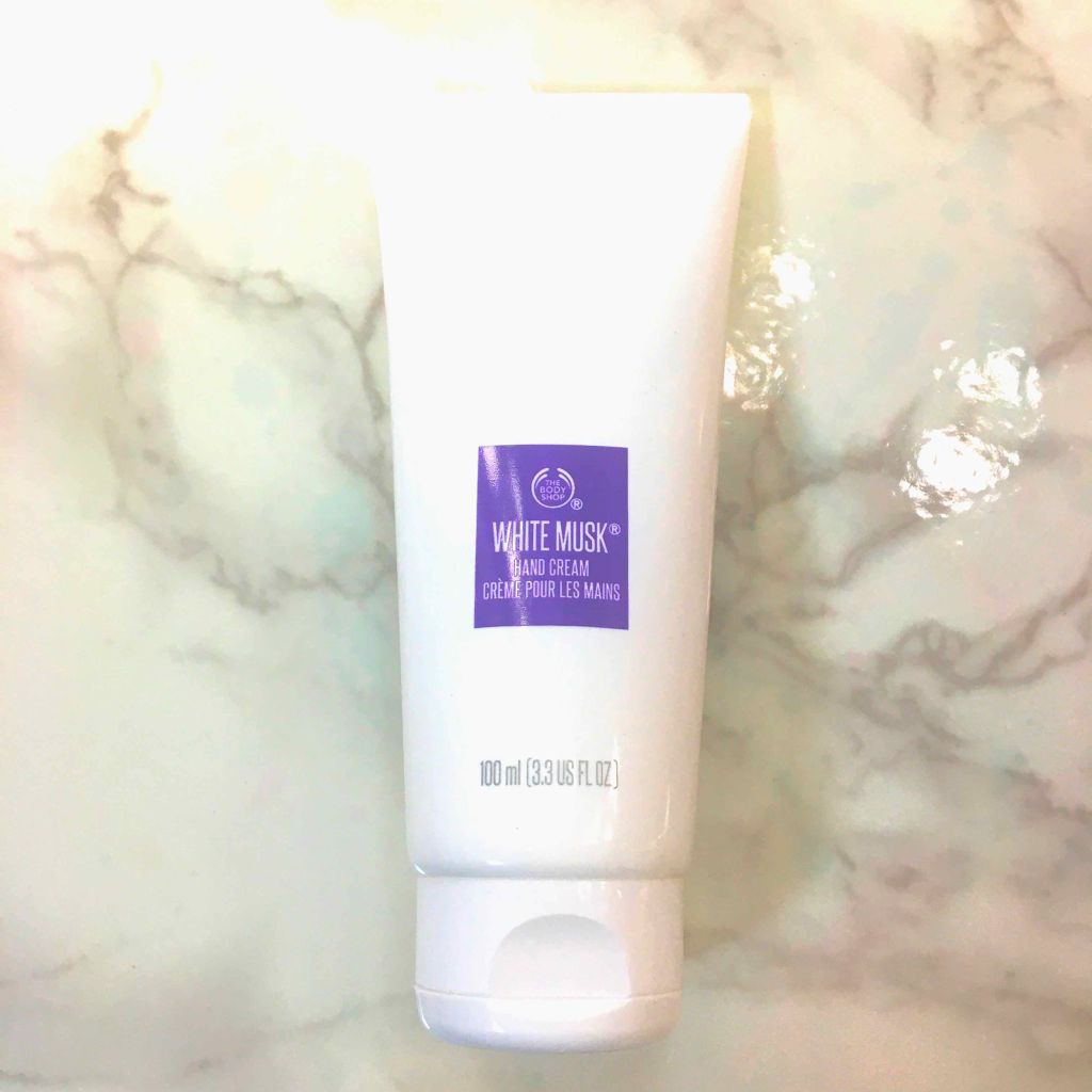 ホワイトムスク ハンドクリーム/THE BODY SHOP/ハンドクリームを使ったクチコミ(1枚目)