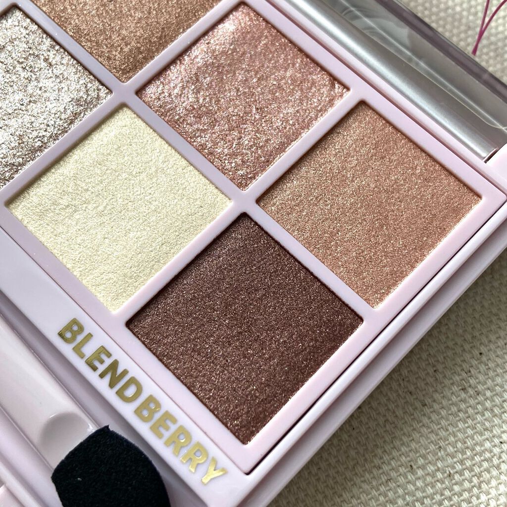 オーラクリエイション/BLEND BERRY/アイシャドウパレットを使ったクチコミ(4枚目)