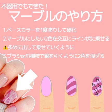 チャームスティックジェル/OMD/オールインワンネイルを使ったクチコミ(5枚目)