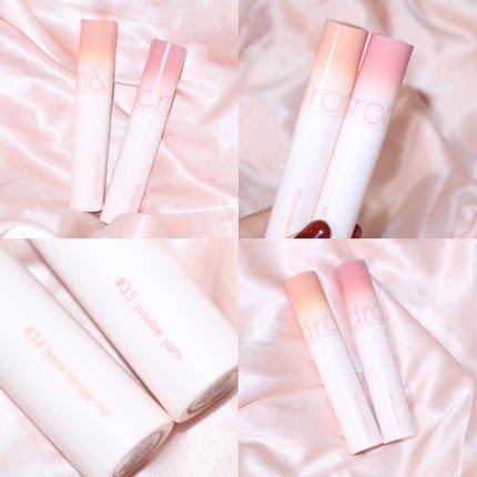 ジューシーラスティングティント/rom&nd/リップティントを使ったクチコミ(9枚目)