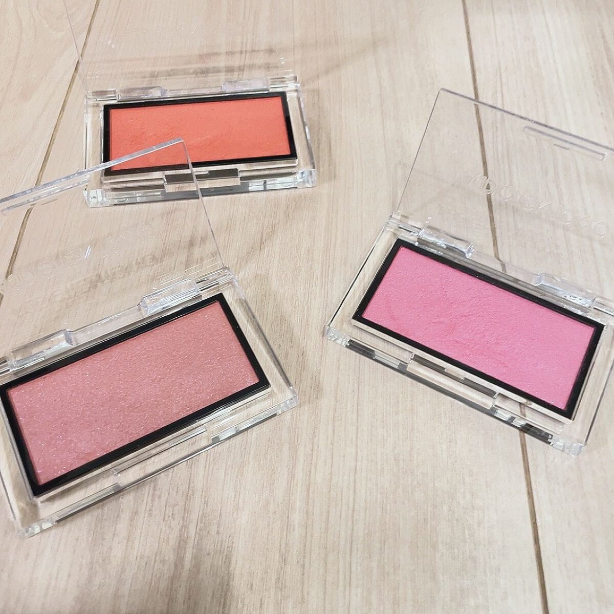 アディクション ザ ブラッシュ パール 002P Hazy Sunset/ADDICTION/パウダーチークを使ったクチコミ（1枚目）