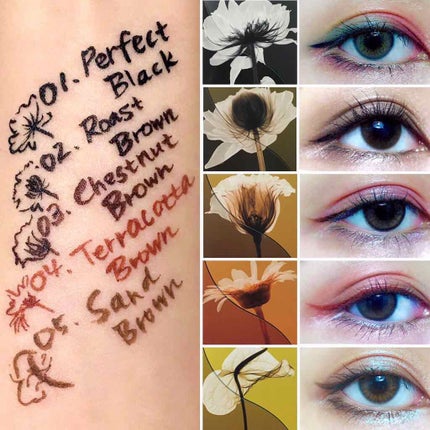 スキルレスライナー/LUMIURGLAS/リキッドアイライナーを使ったクチコミ(2枚目)