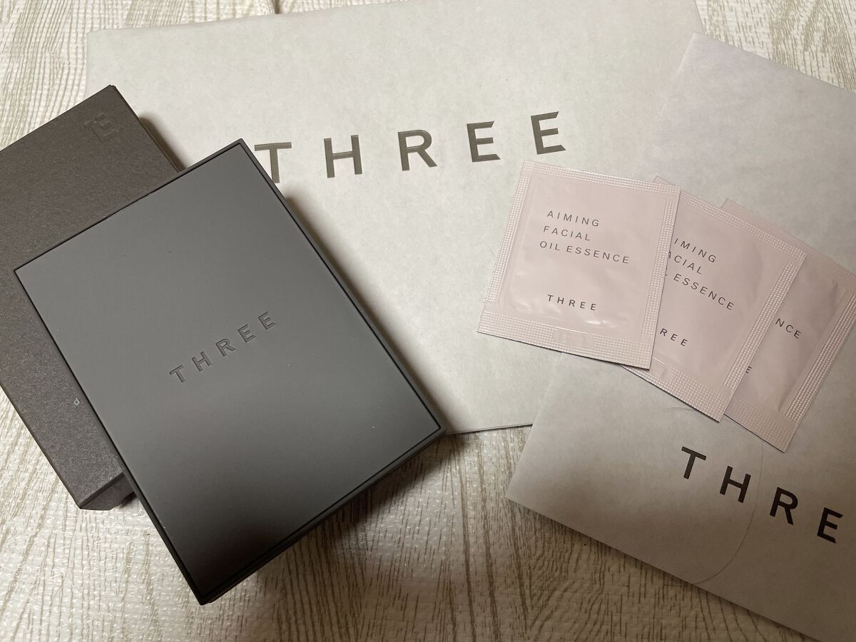 ディメンショナルビジョンアイパレット 02 PERFECT BLUE LACE AGATE/THREE/アイシャドウパレットを使ったクチコミ（1枚目）