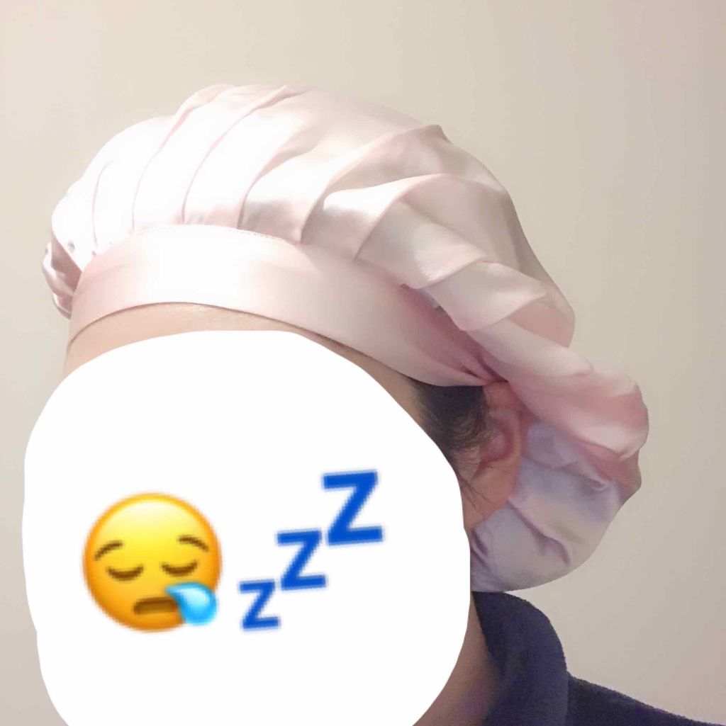 ナイトキャップ シルク100%/LilySilk/ヘアケアグッズを使ったクチコミ（1枚目）