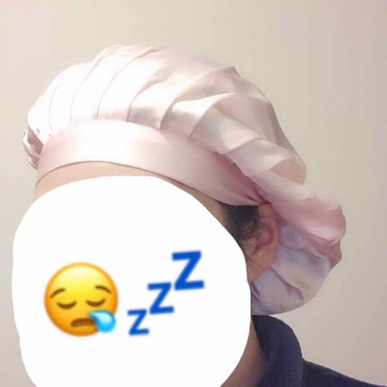 ナイトキャップ シルク100%/LilySilk/ヘアケアグッズを使ったクチコミ(1枚目)