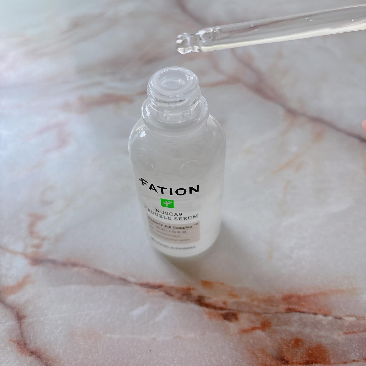 ノスカナイン トラブル セラム/FATION/美容液を使ったクチコミ（3枚目）
