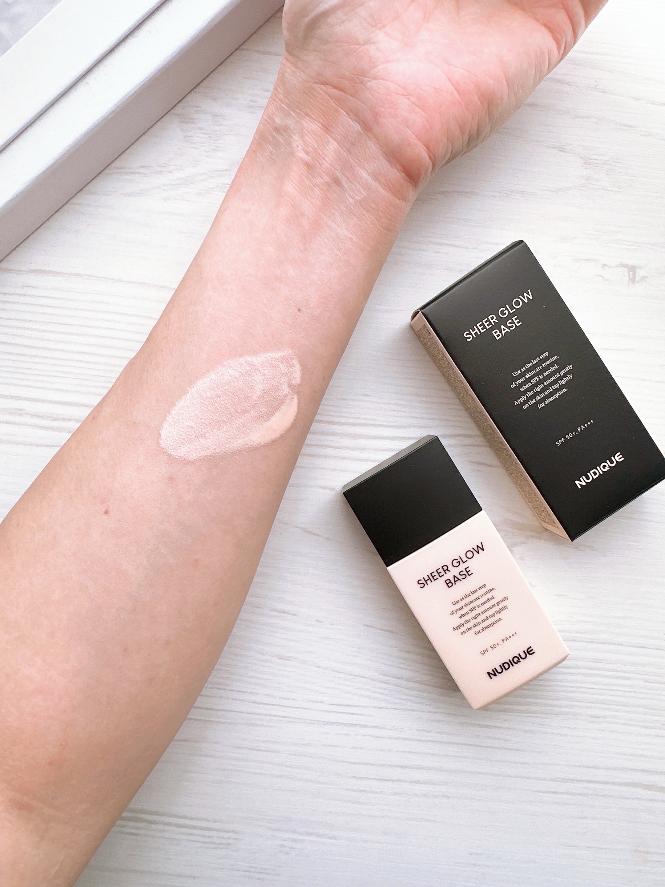シアーグローベース/NUDIQUE/化粧下地を使ったクチコミ（3枚目）