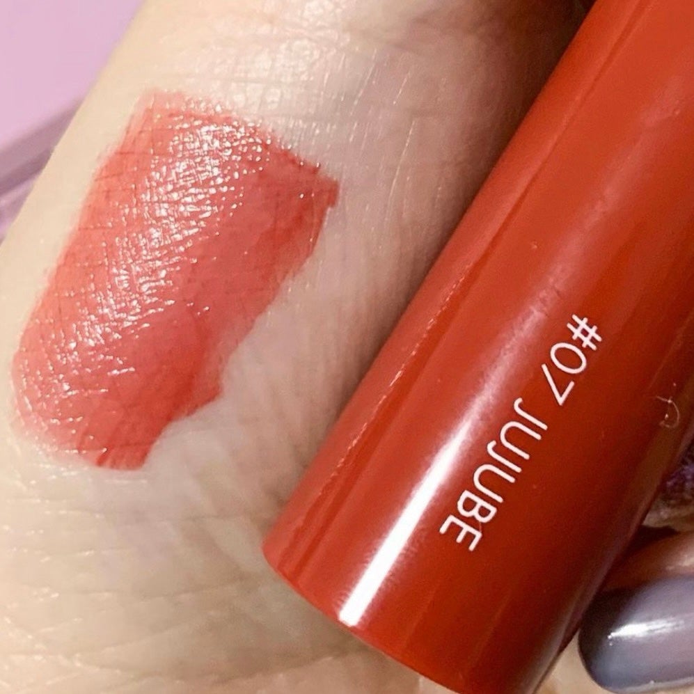 ジューシーラスティングティント/rom&nd/リップティントを使ったクチコミ(1枚目)