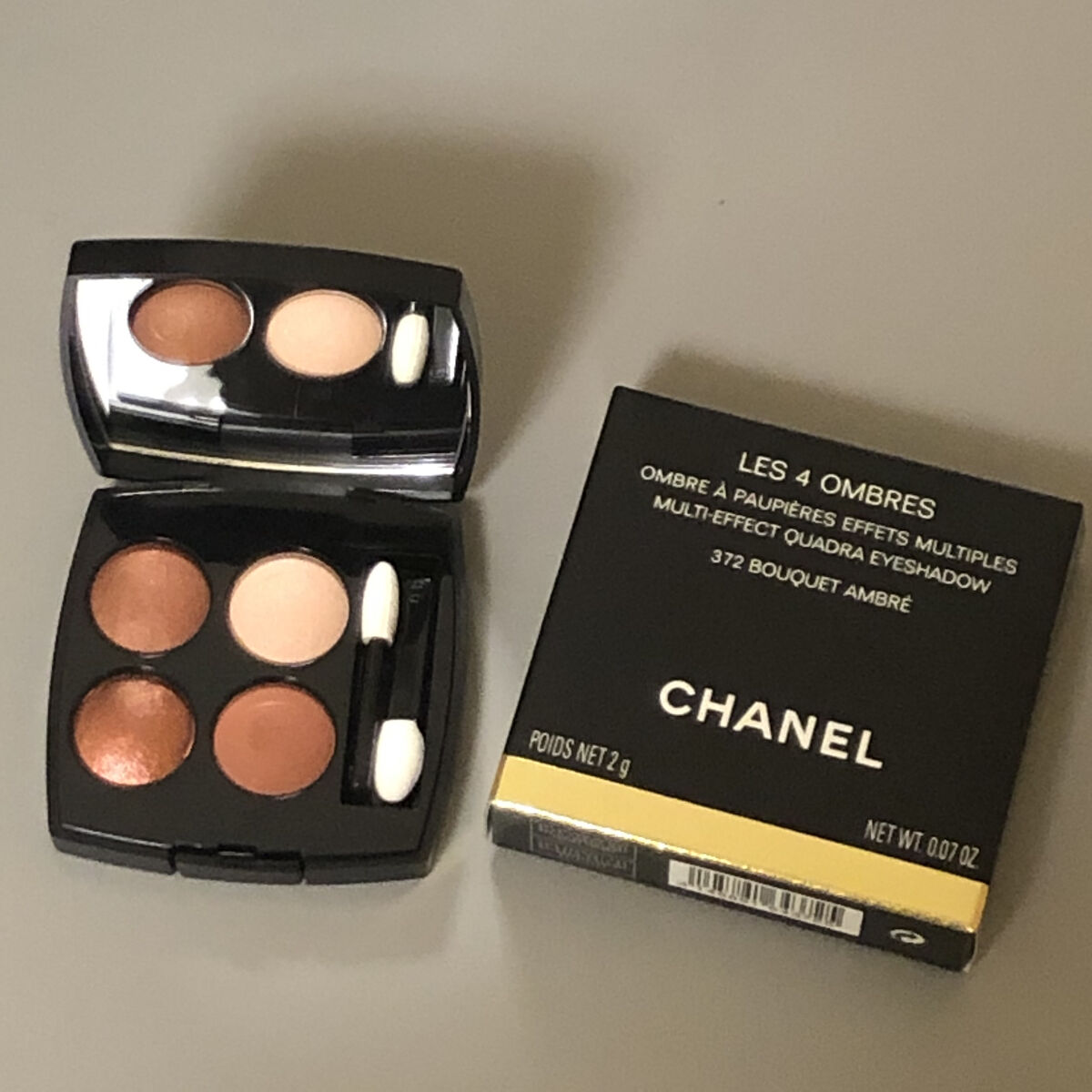 レ キャトル オンブル 372 ブーケ アンブレ/CHANEL/アイシャドウパレットを使ったクチコミ（1枚目）