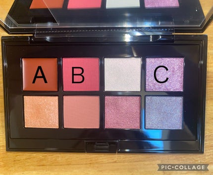 コンパクトアディクション “エターナル イン ピンク”/ADDICTION/アイシャドウパレットを使ったクチコミ(3枚目)