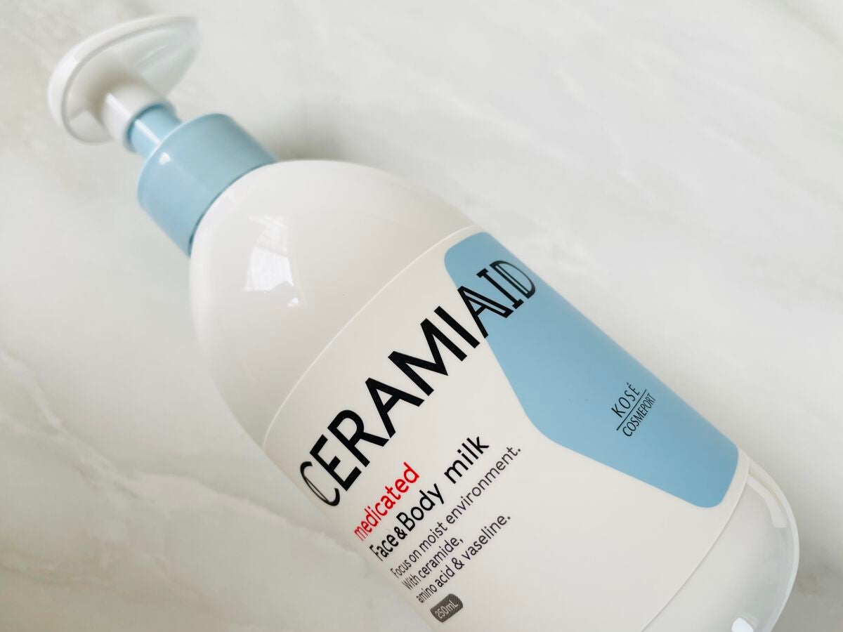 セラミエイド 薬用スキンミルク/セラミエイド/ボディミルクを使ったクチコミ(1枚目)