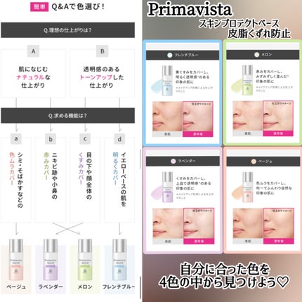プリマヴィスタ スキンプロテクトベース 皮脂くずれ防止 UV50/プリマヴィスタ/化粧下地を使ったクチコミ(2枚目)