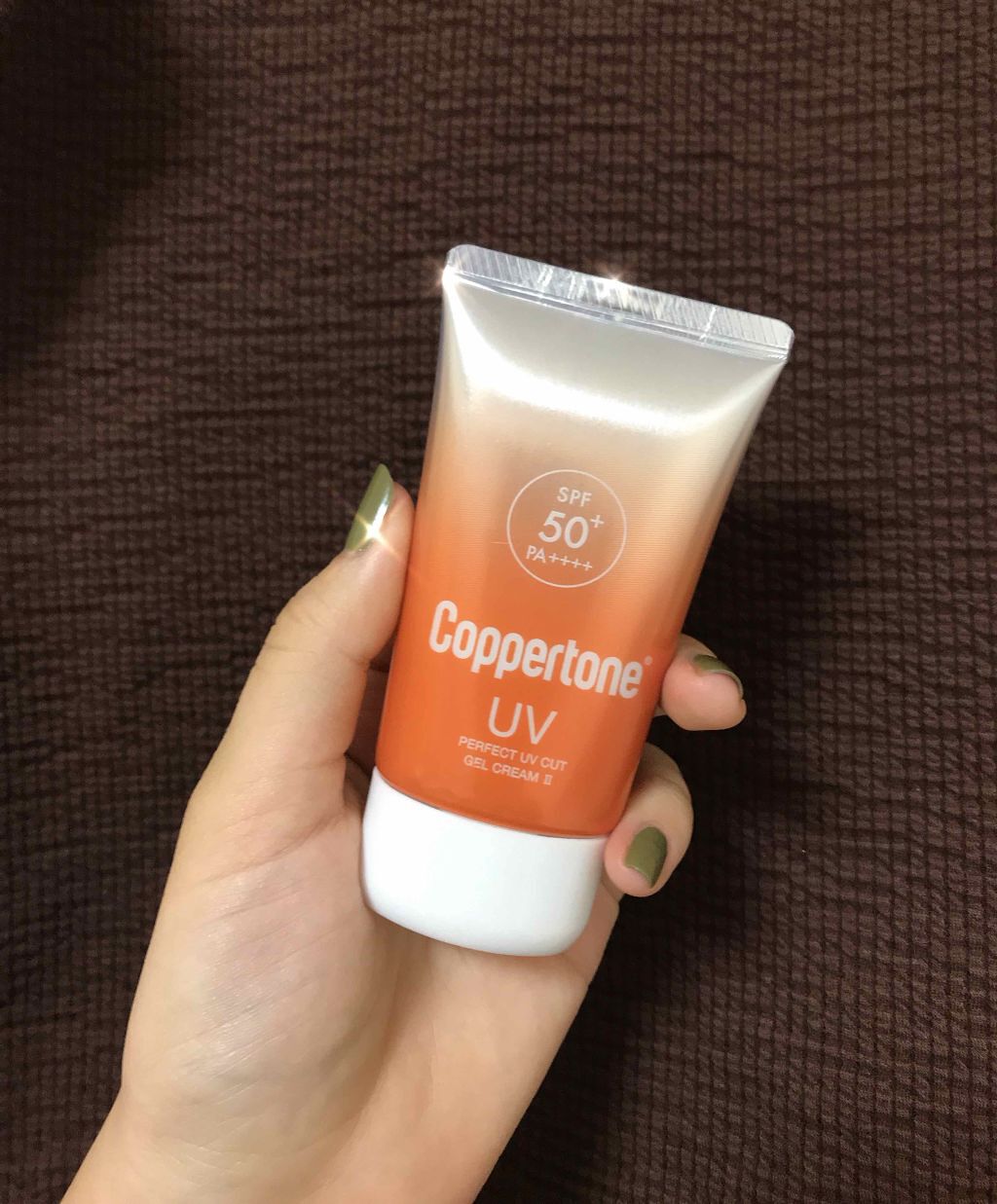 パーフェクトUVカットジェルクリーム II/コパトーン/日焼け止めジェルを使ったクチコミ（1枚目）