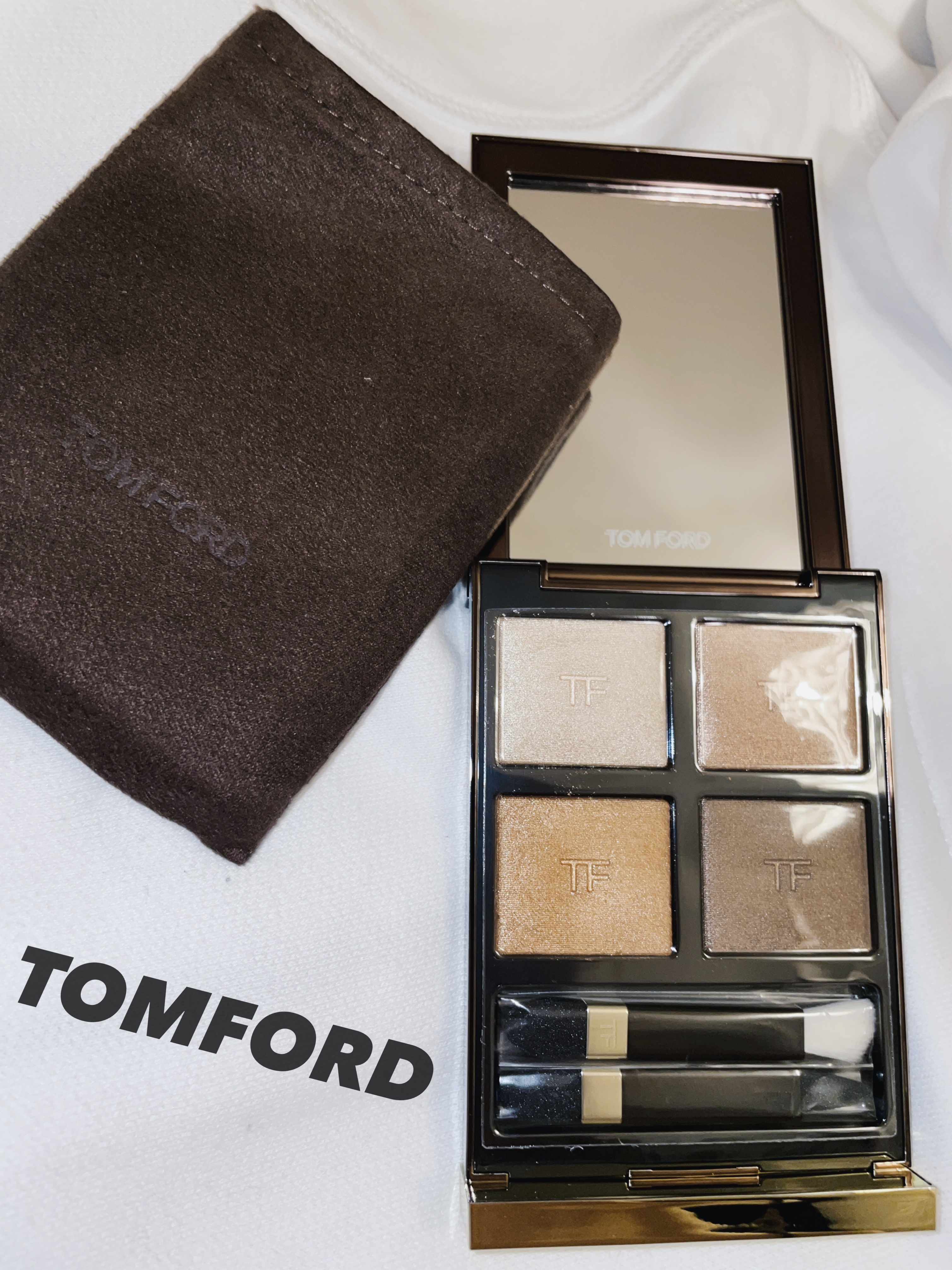 アイ カラー クォード/TOM FORD BEAUTY/アイシャドウパレットを使ったクチコミ（1枚目）