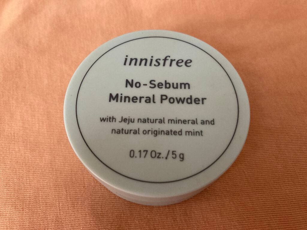 ノーセバム ミネラルパウダー/innisfree/ルースパウダーを使ったクチコミ(1枚目)
