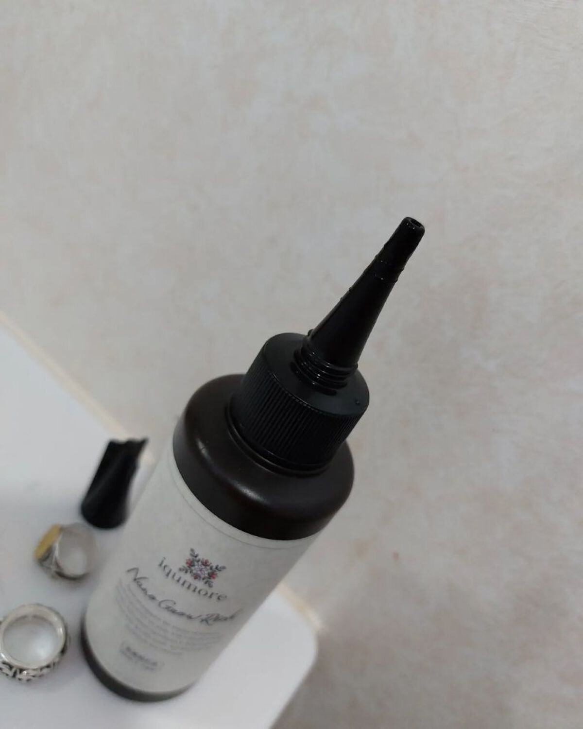 ナノグロウリッチ/iqumore/頭皮ローションを使ったクチコミ（2枚目）