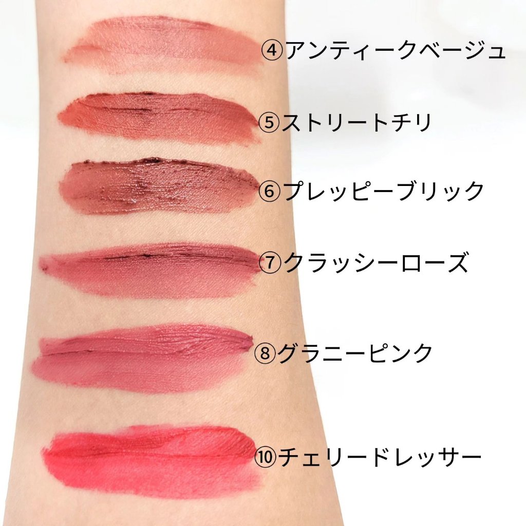 リップシルエットマットベルベットティント/i’m meme/リップティントを使ったクチコミ（2枚目）