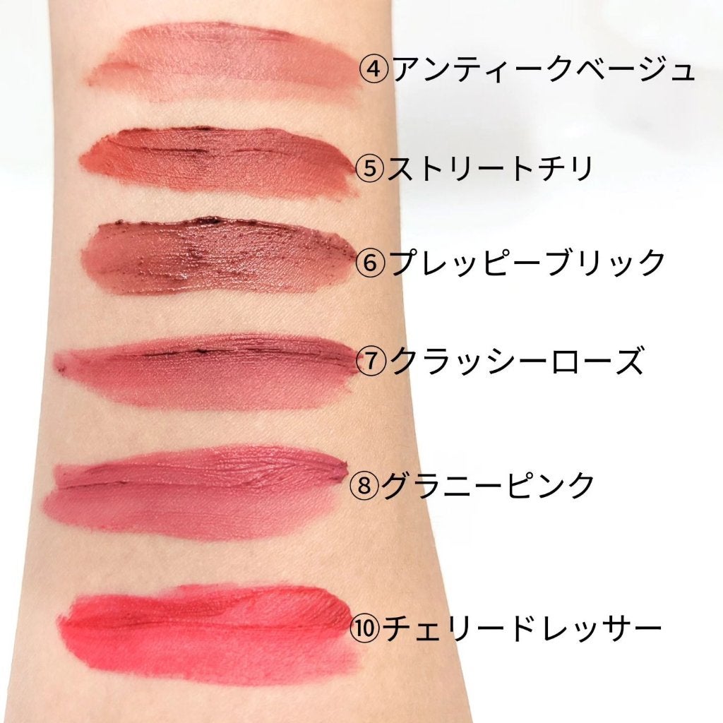 リップシルエットマットベルベットティント/i’m meme/リップティントを使ったクチコミ(2枚目)