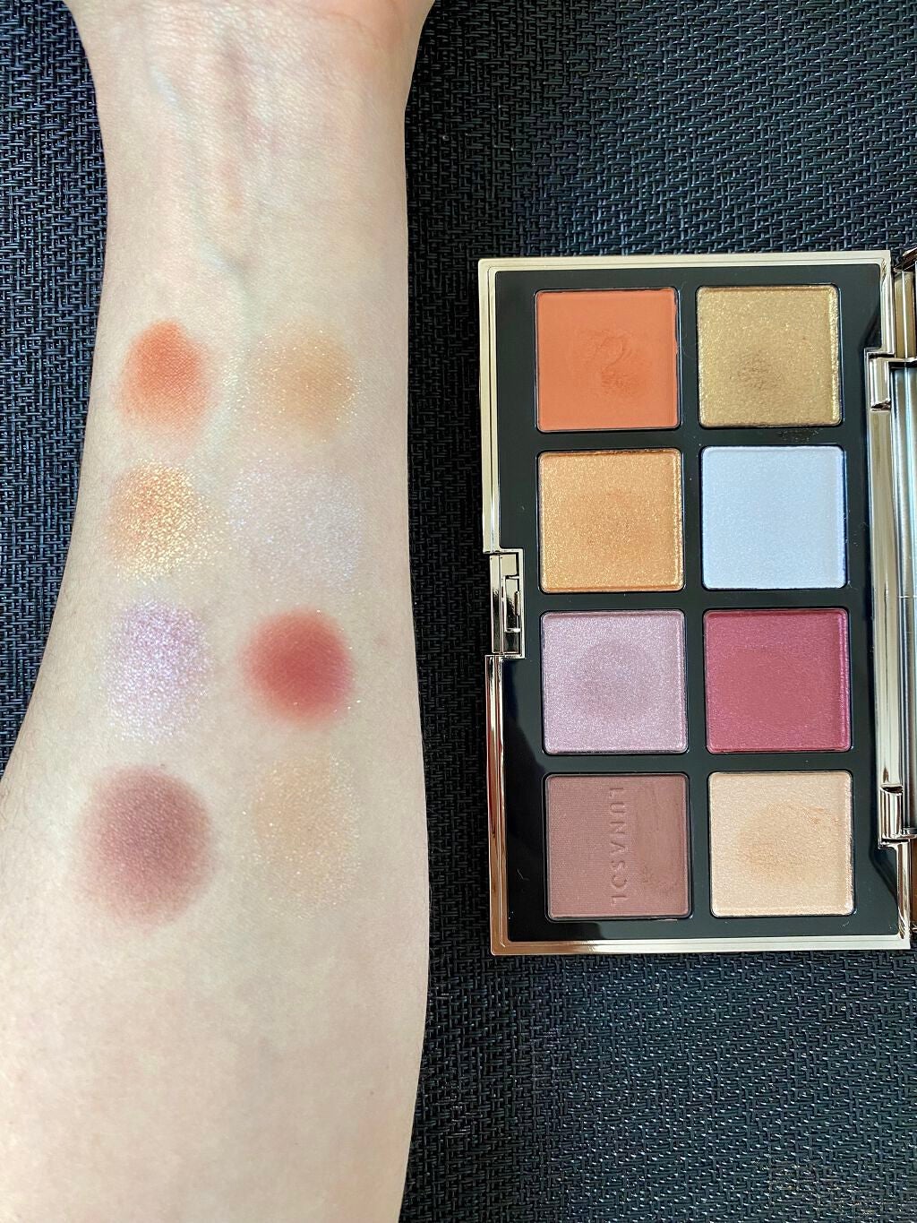 アイカラーレーション スペシャルエディション/LUNASOL/アイシャドウパレットを使ったクチコミ(4枚目)