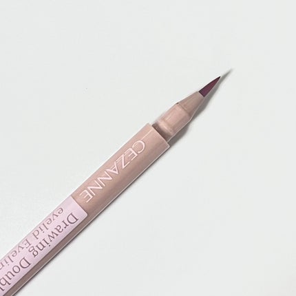 描くふたえアイライナー/CEZANNE/リキッドアイライナーを使ったクチコミ(1枚目)