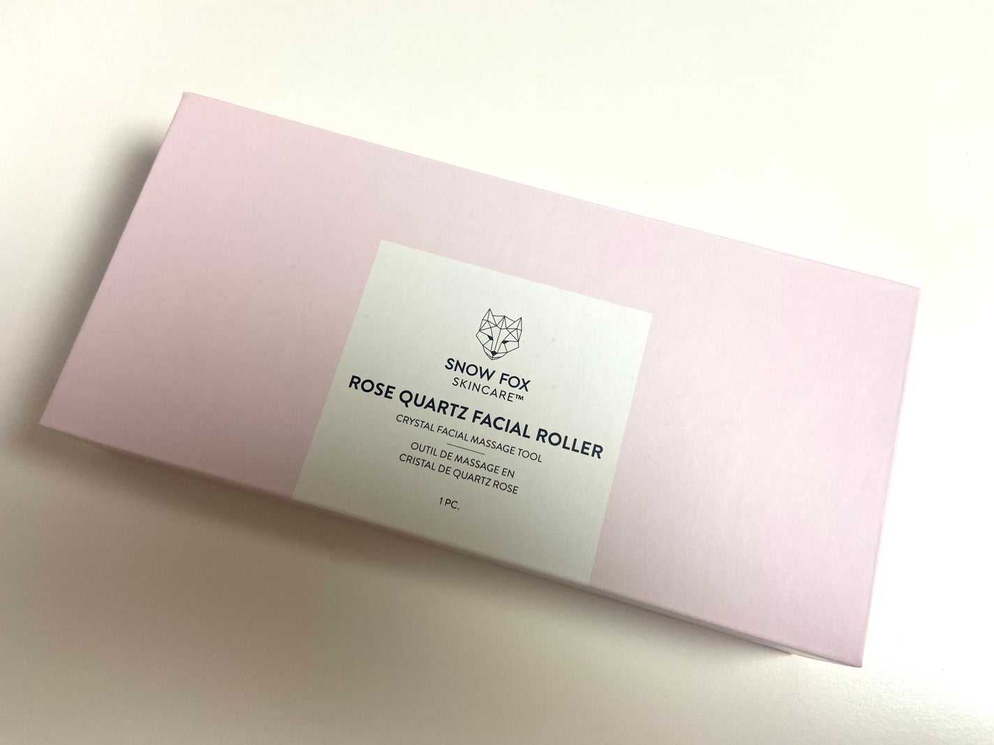 ローズ クォーツ フェイシャル ローラー/SNOW FOX SKINCARE/その他スキンケアグッズを使ったクチコミ(1枚目)