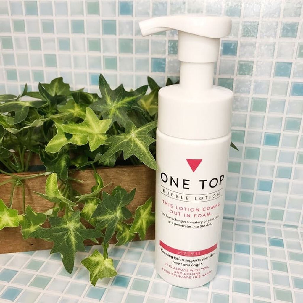 バブルローション/ONE TOP/化粧水を使ったクチコミ（1枚目）