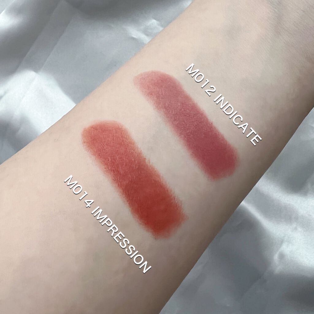 ムードインハンサーマット /hince/口紅を使ったクチコミ(5枚目)