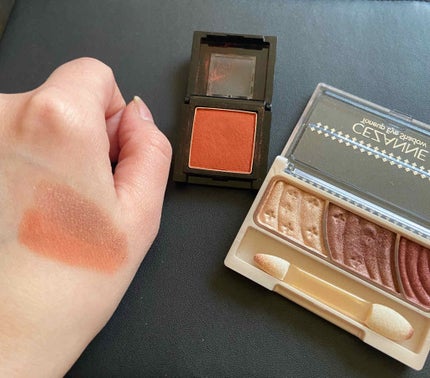 トーンアップアイシャドウ/CEZANNE/アイシャドウパレットを使ったクチコミ(3枚目)