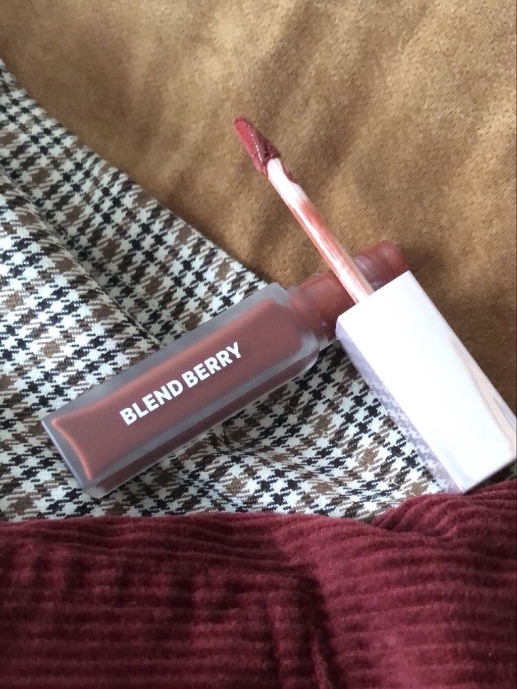 ムースタッチティントリップ		/BLEND BERRY/リップティントを使ったクチコミ（1枚目）