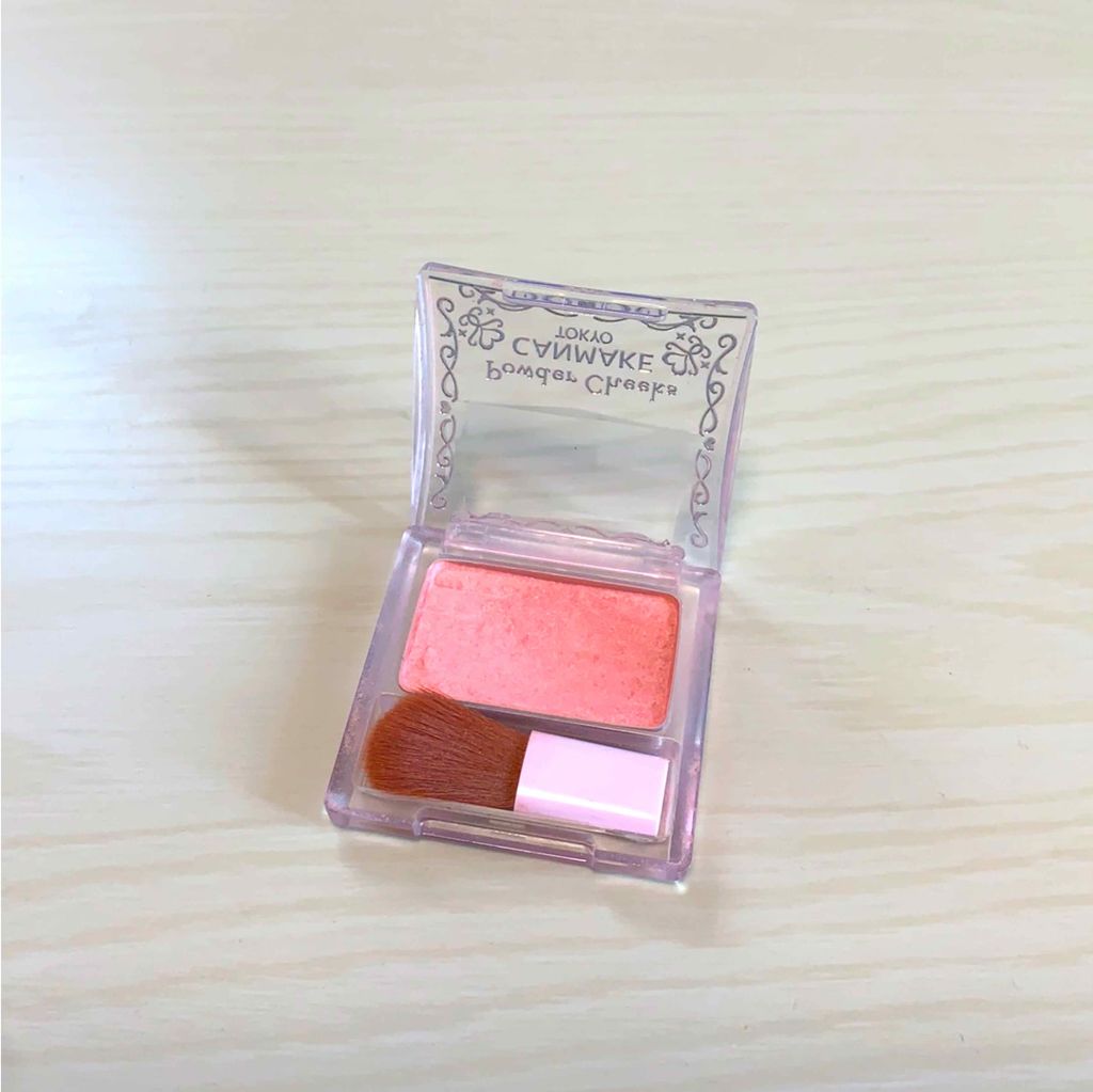 【旧品】パウダーチークス/キャンメイク/パウダーチークを使ったクチコミ(1枚目)