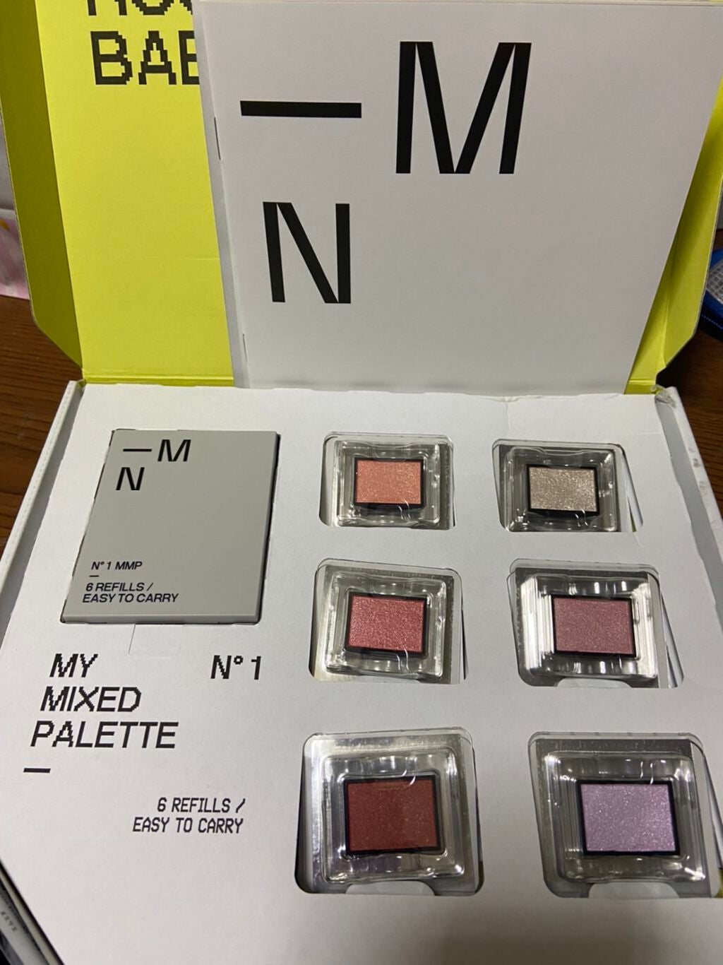 MY MIXED PALETTE 6色カスタムパレット/MN/マルチパレットを使ったクチコミ(1枚目)