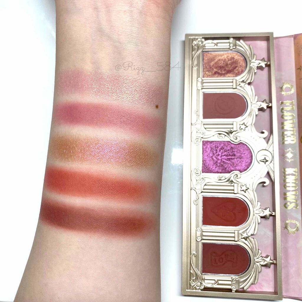 ユニコーンシリーズ アイシャドウパレット/FlowerKnows/アイシャドウパレットを使ったクチコミ（3枚目）