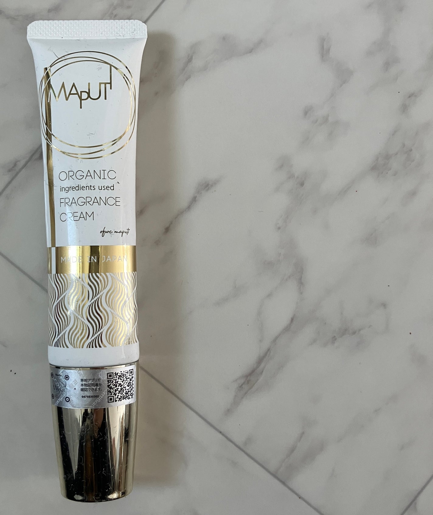 オーガニックフレグランスバストクリーム/MAPUTI/バスト・ヒップケアを使ったクチコミ(1枚目)