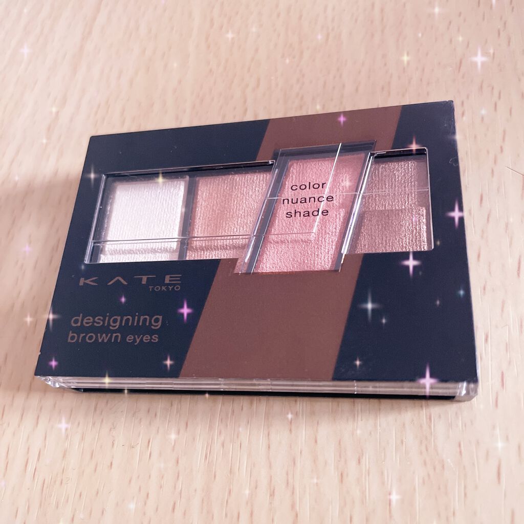 デザイニングブラウンアイズ/KATE/アイシャドウパレットを使ったクチコミ（1枚目）