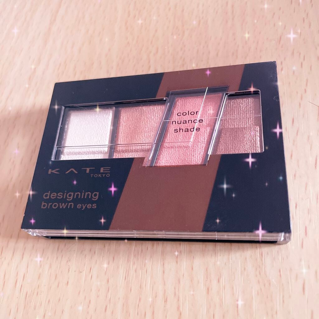 デザイニングブラウンアイズ/KATE/アイシャドウパレットを使ったクチコミ(1枚目)