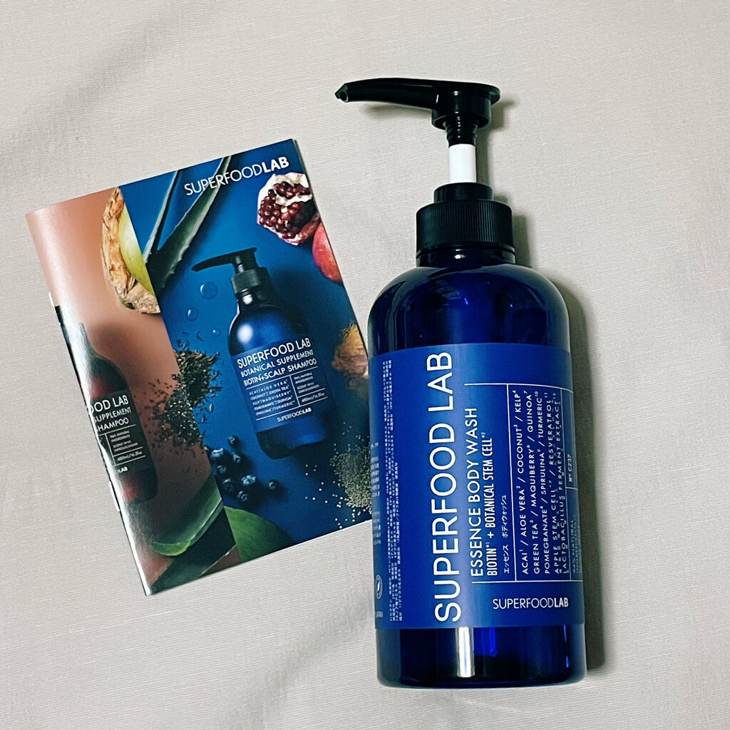 BT+エッセンス ボディウォッシュ/SUPERFOOD LAB/ボディソープを使ったクチコミ（2枚目）