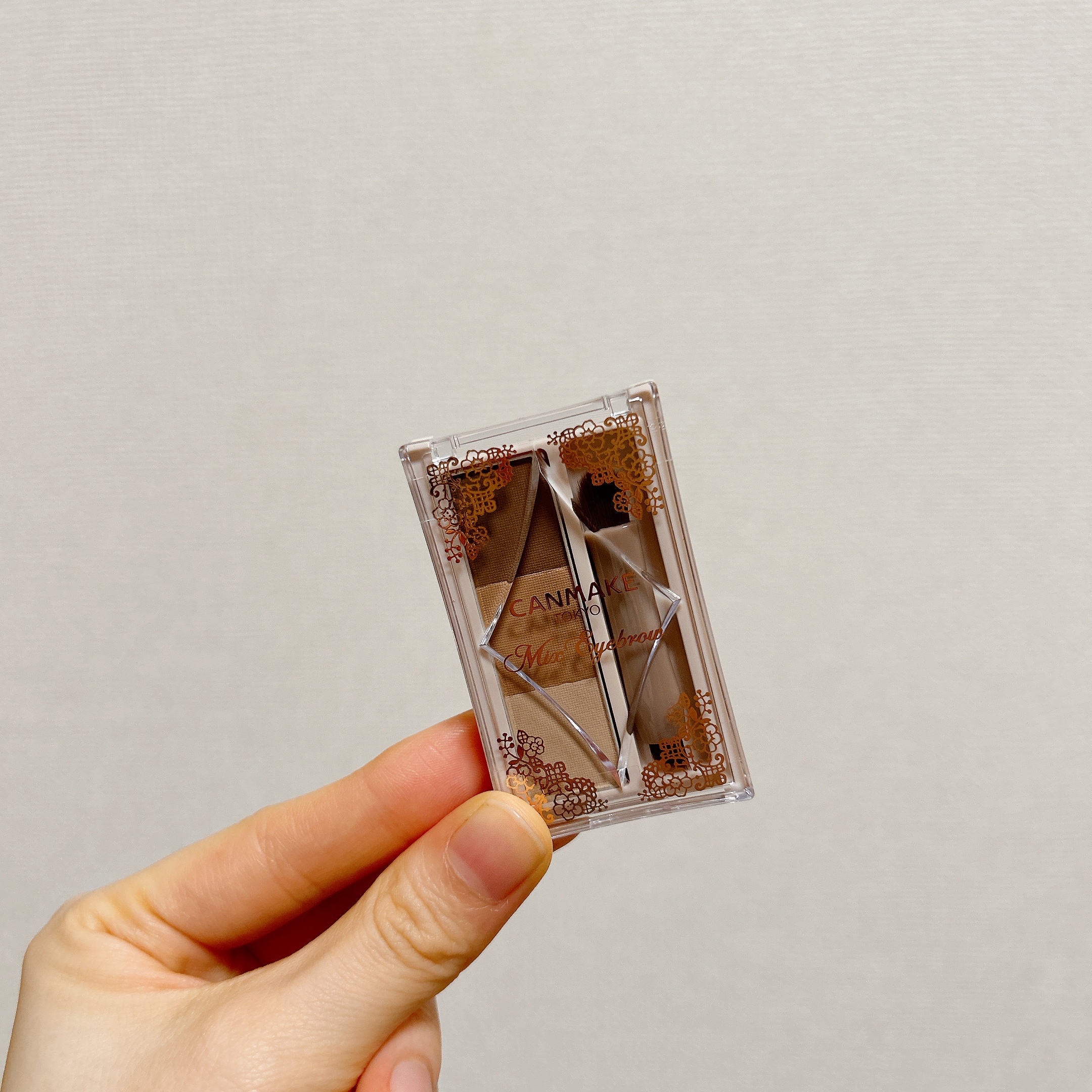 ミックスアイブロウ 05 モカブラウン/キャンメイク/パウダーアイブロウを使ったクチコミ（1枚目）