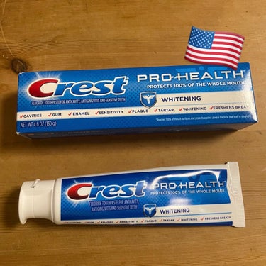 Pro-Health Whitening Gel Toothpaste/Crest/歯磨き粉を使ったクチコミ（1枚目）