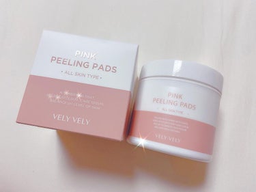 VELY VELY ピンクピーリングパッドのクチコミ「❤️本田翼愛用ピーリングパッド❤️
.
.
vely vely
pink peeling pa.....」（1枚目）